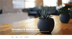 Desktop Screenshot of interblitzmarketing.com