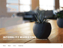Tablet Screenshot of interblitzmarketing.com